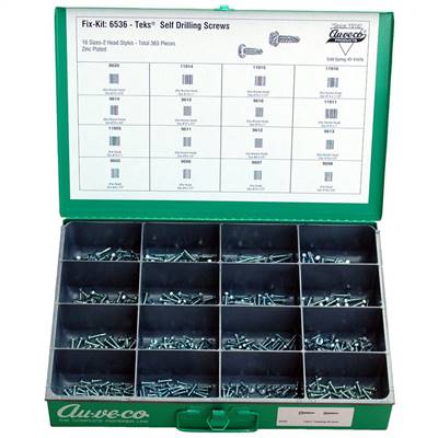 Pan & Hex Head Teks Tapping Screw Kit