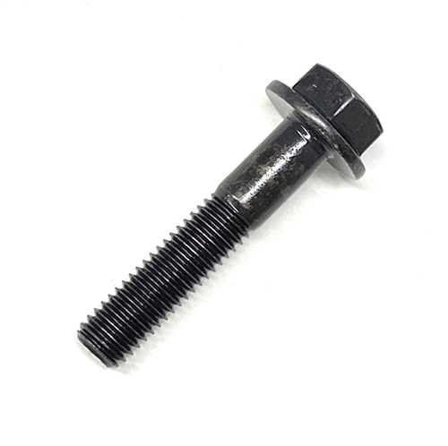 M8-1.25 x 40mm (PT) Hex Head Flange Bolt, Non Serrated, DIN 6921, Plain ...